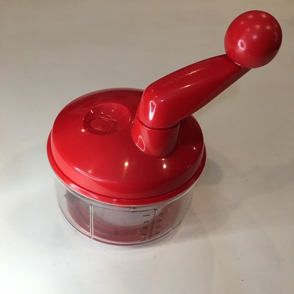 Tupperware | Red Quick Chef Food Processor